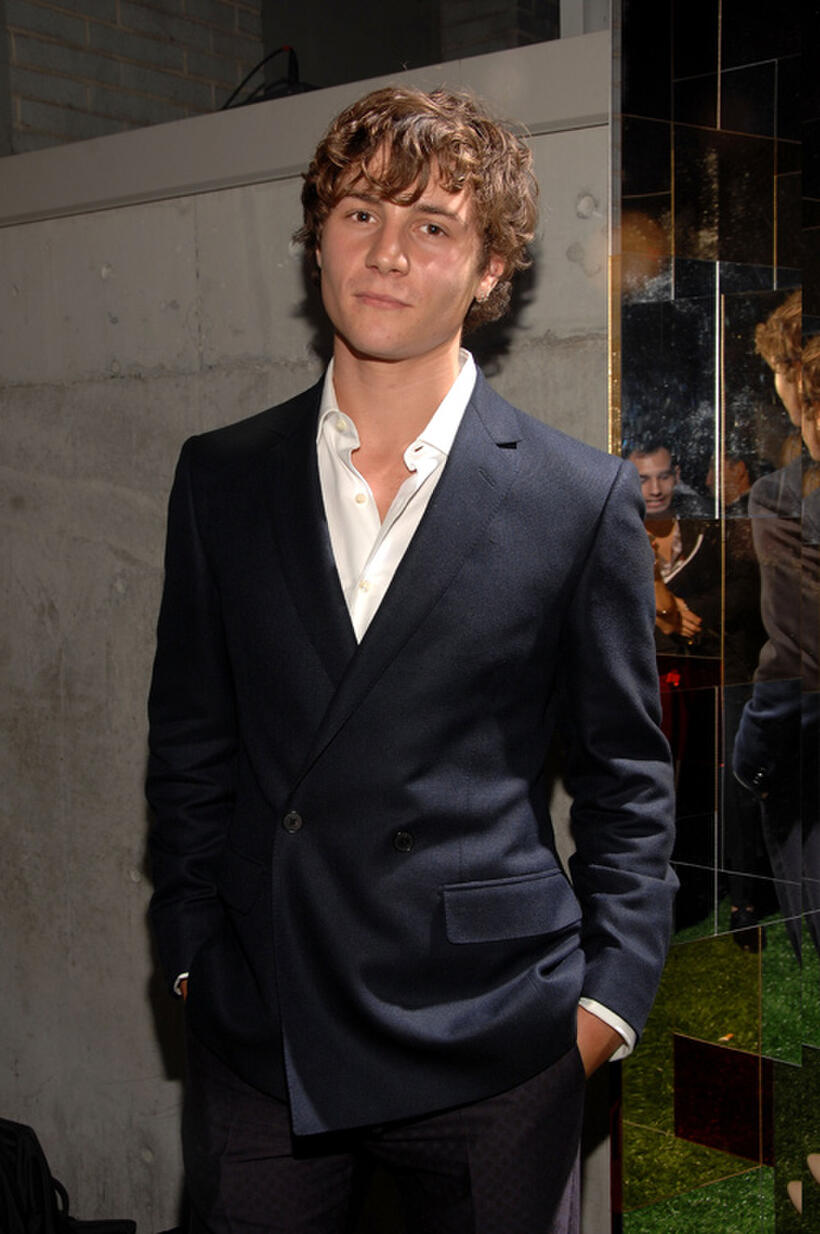 Augustus Prew at the Salvatore Ferragamo's "Attimo" Fragrance Launch party in New York.