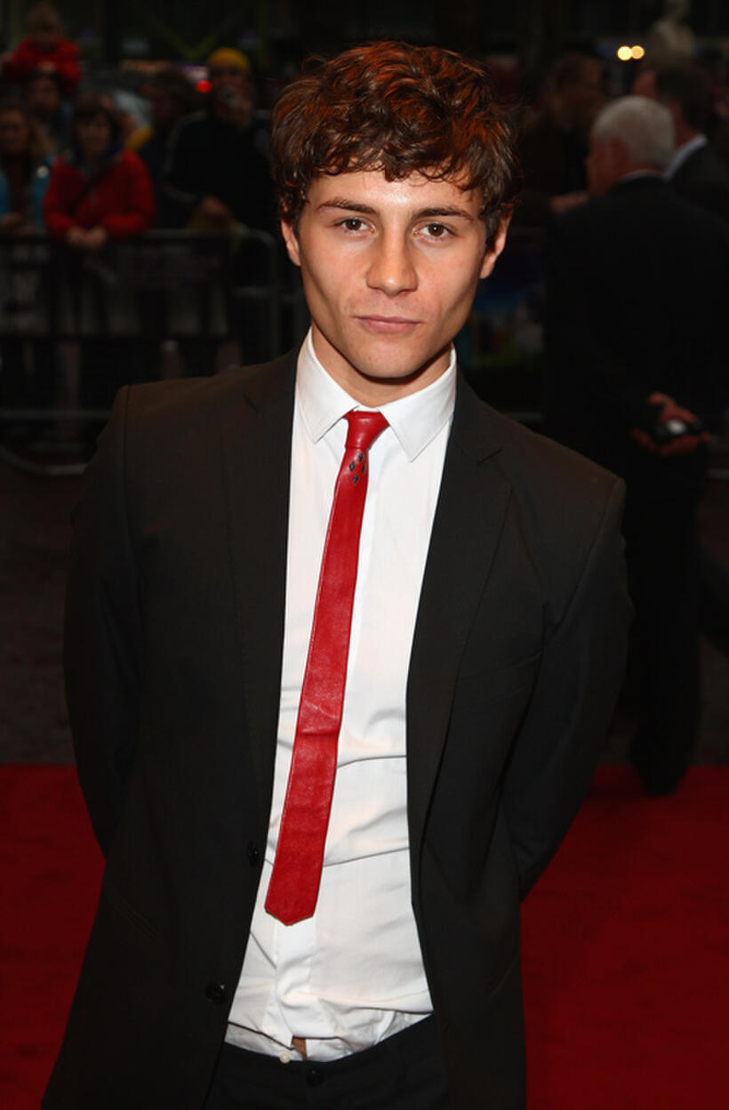 Augustus Prew at the premiere of "The Secret Of Moonacre" during the 52 London Film Festival.
