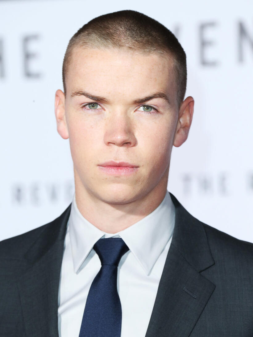 Will Poulter at the California premiere of "The Revenant."