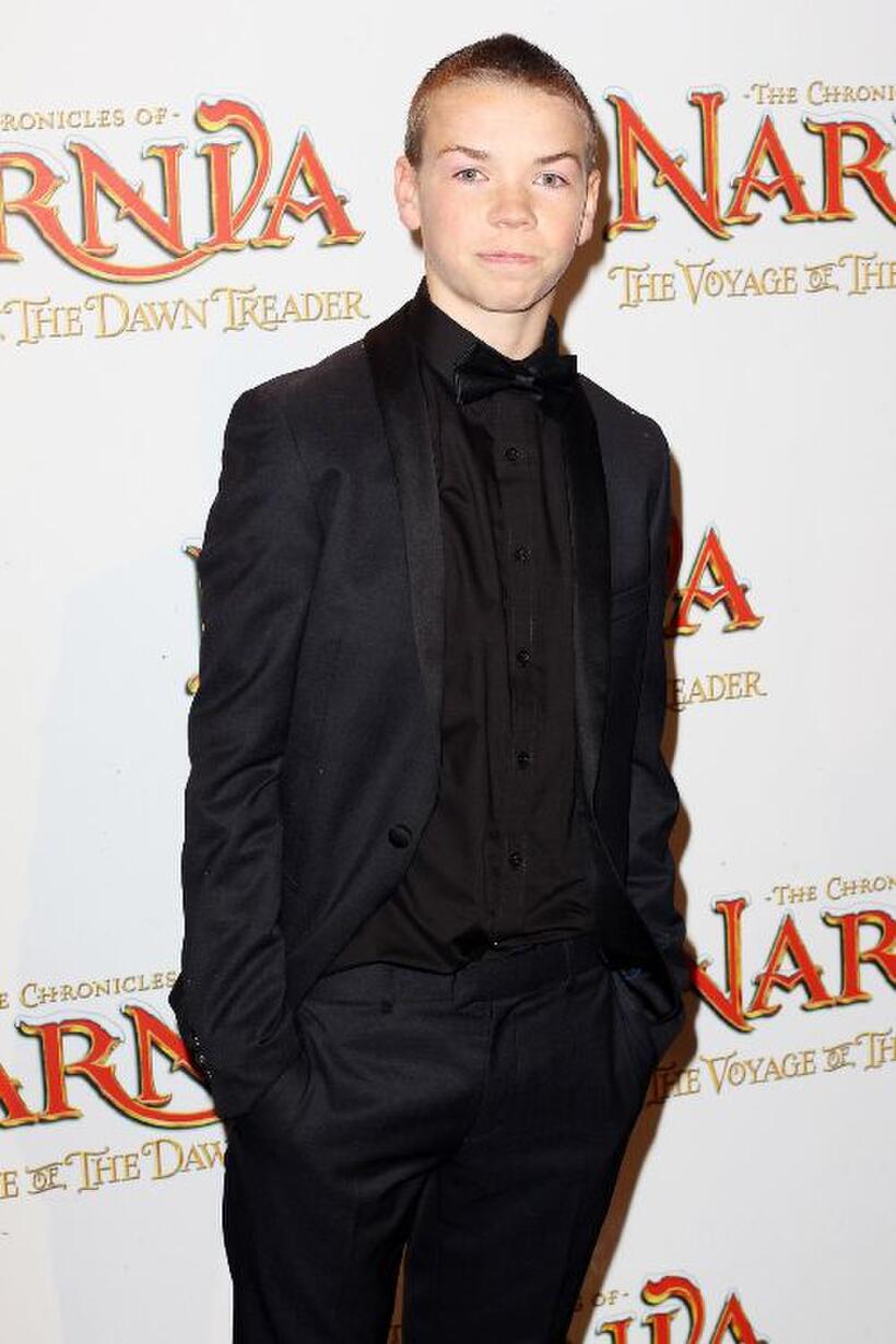 Will Poulter at the Royal Film Performance and world premiere of "The Chronicles Of Narnia: The Voyage Of The Dawn Treader."