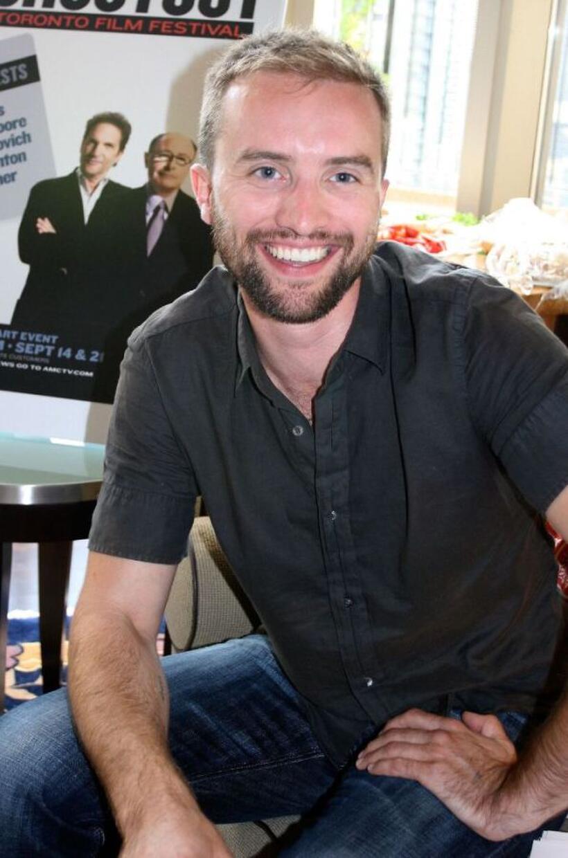 Aaron Poole at the DPA Gifting Lounge during the 2008 Toronto International Film Festival.