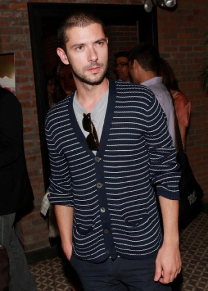 Melvil Poupaud at the after party of the premiere of "Broken English."