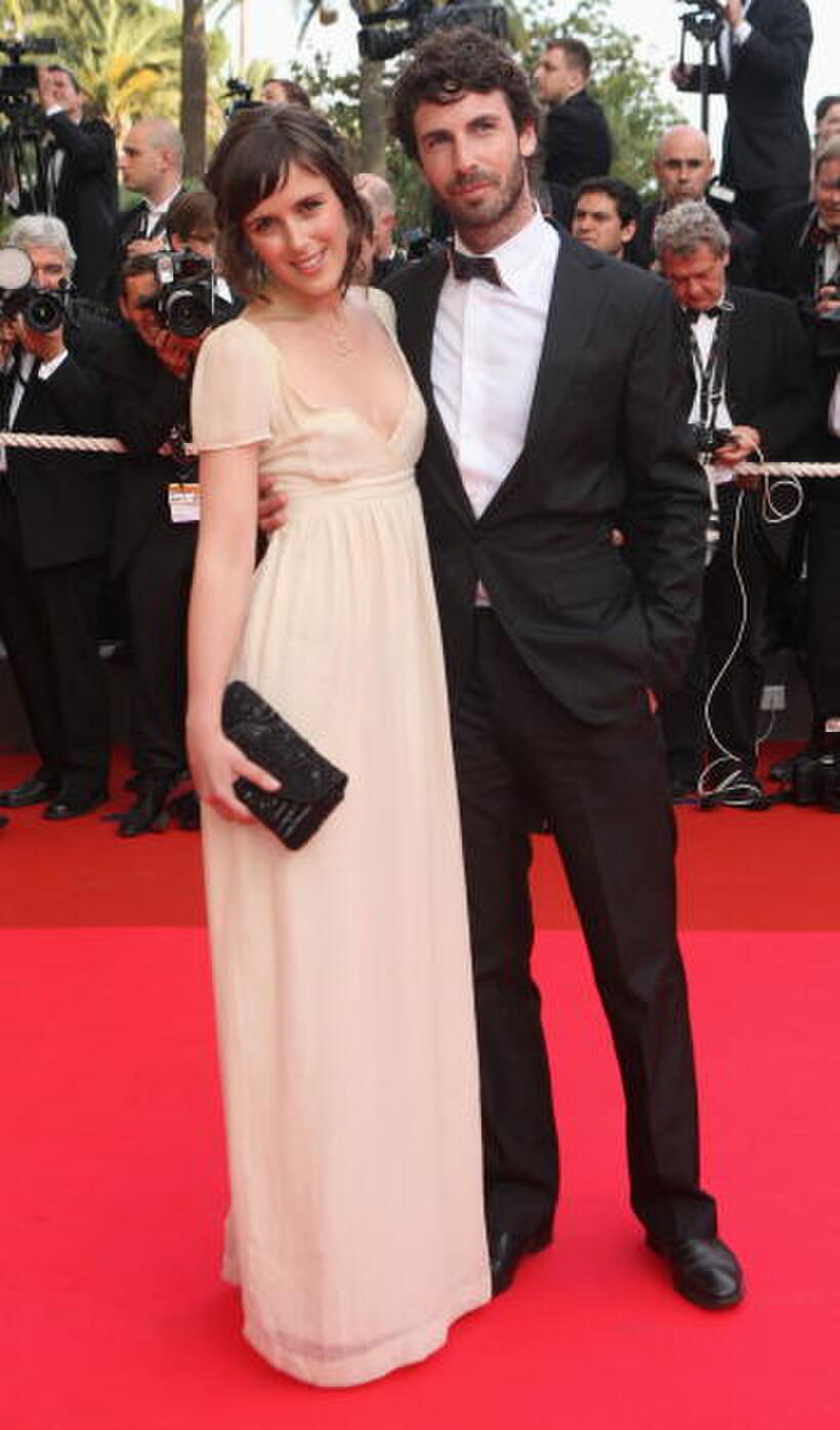 Clementine Poidatz and Guest at the 61st International Cannes Film Festival.