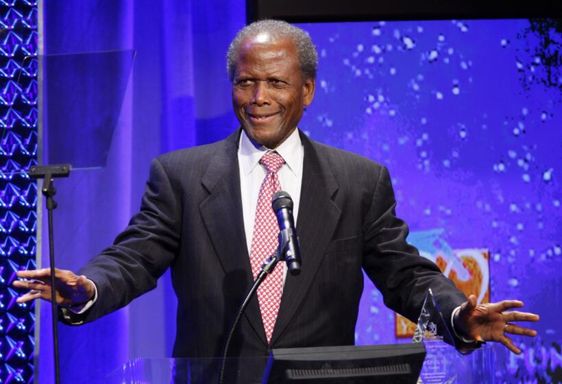 Sidney Poitier at the Fulfillment Fund's Annual Stars Gala.