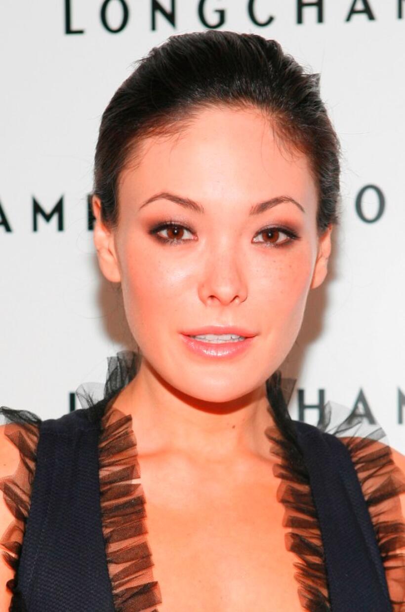 Lindsay Price at the Longchamp's 60th Anniversary celebration.