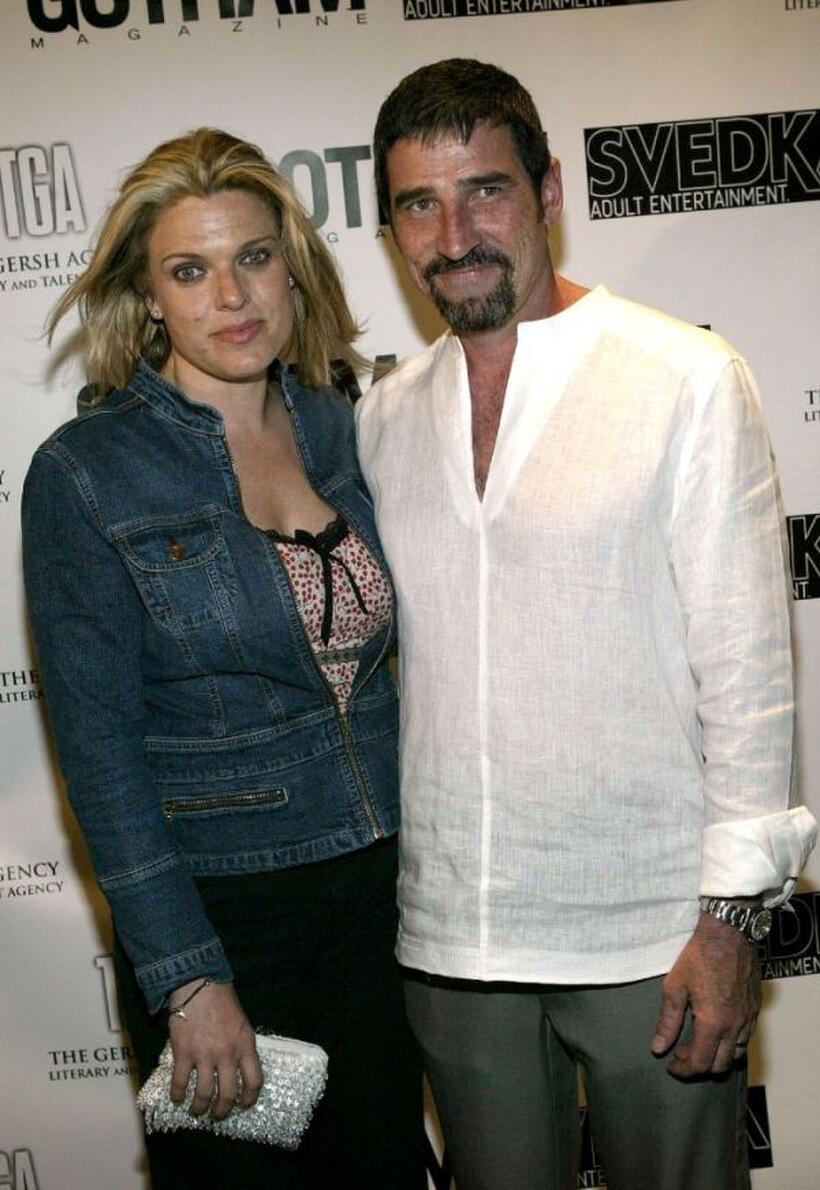 Molly Price and Derek Kelly at the Gersh Agency and Gotham Magazine party to celebrate the New York upfronts.