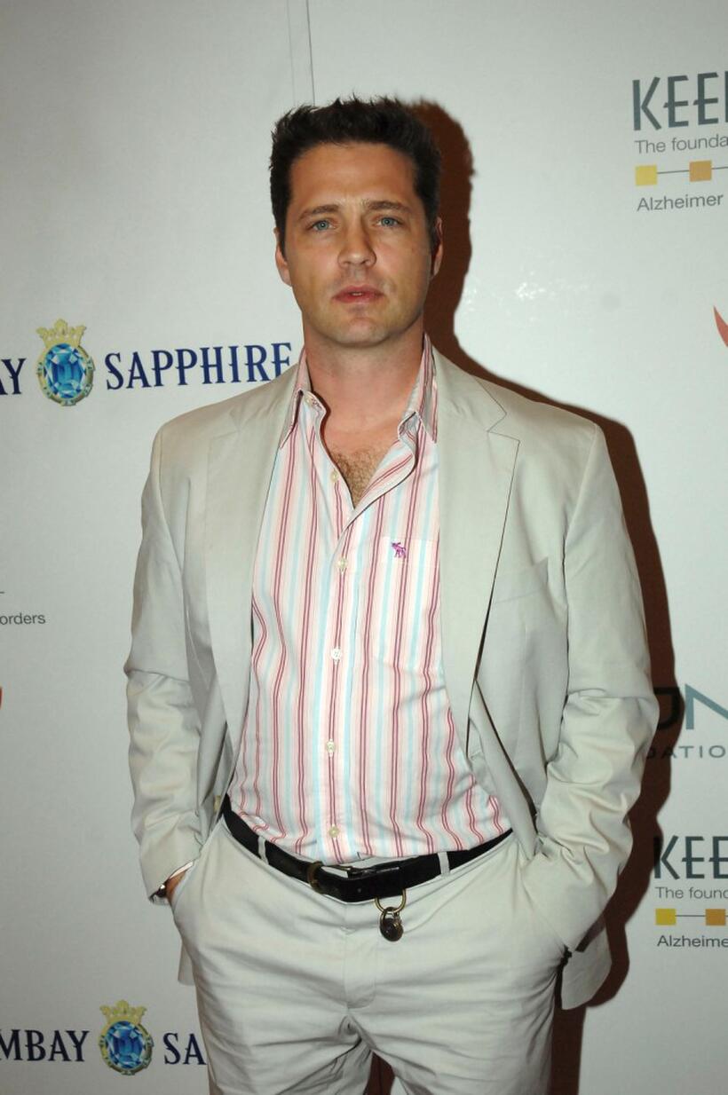 Jason Priestley at the Las Vegas Grand Prix Charity Gala.