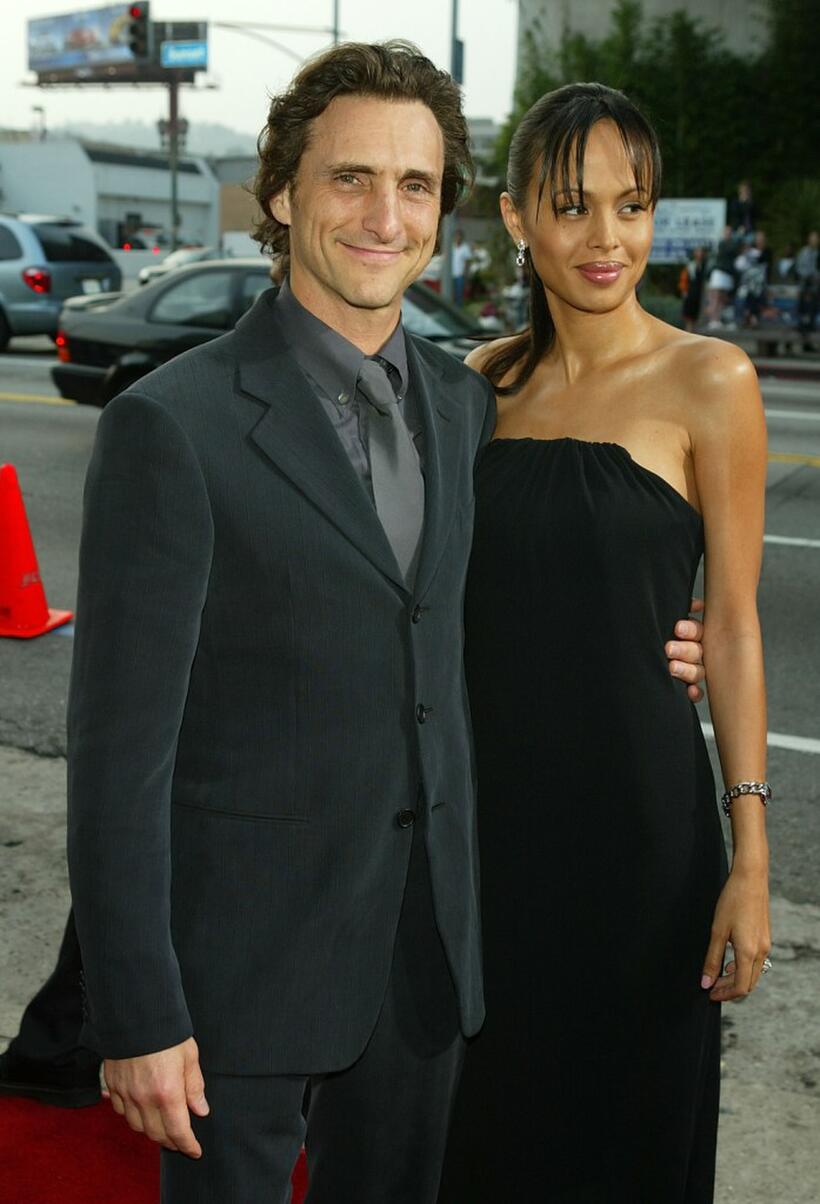 Lawrence Bender and guest at the premiere of "Kill Bill Vol. II."