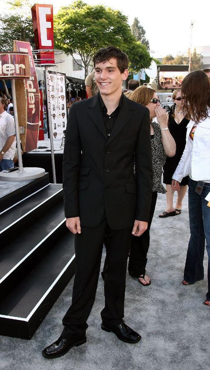 Stephan Bender at the premiere of "Superman Returns."