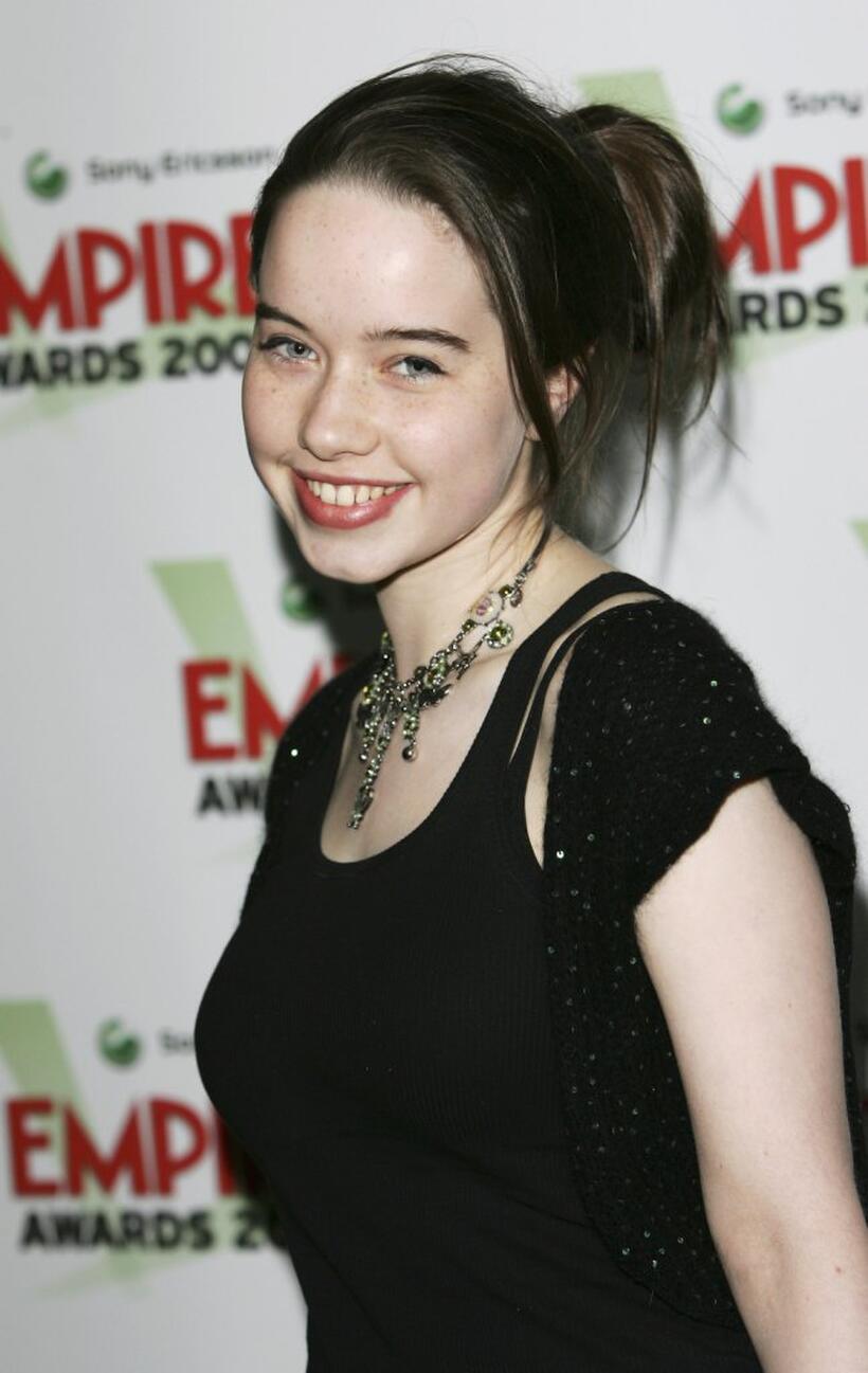 Anna Popplewell at the Sony Ericsson Empire Film Awards 2006.