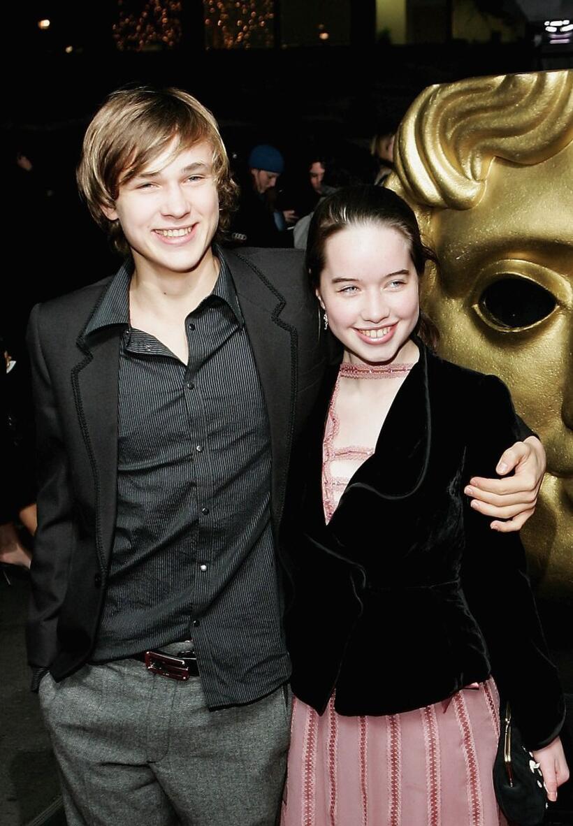 William Moseley and Anna Popplewell at the British Academy Children's Film & Television Awards 2005.