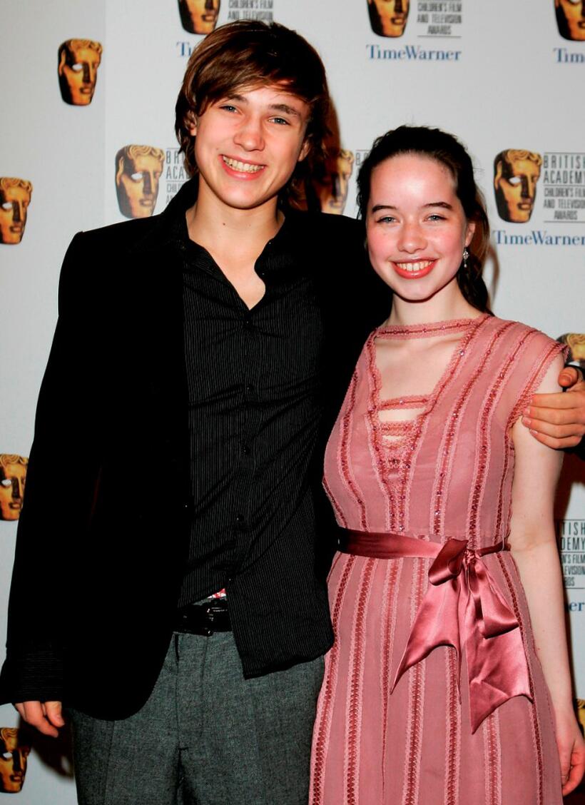 William Moseley and Anna Popplewell at the British Academy Children's Film & Television Awards 2005.