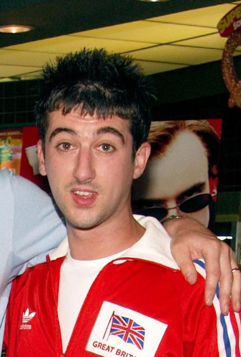 Paul Popplewell at the premiere of "24 Hour Party People."