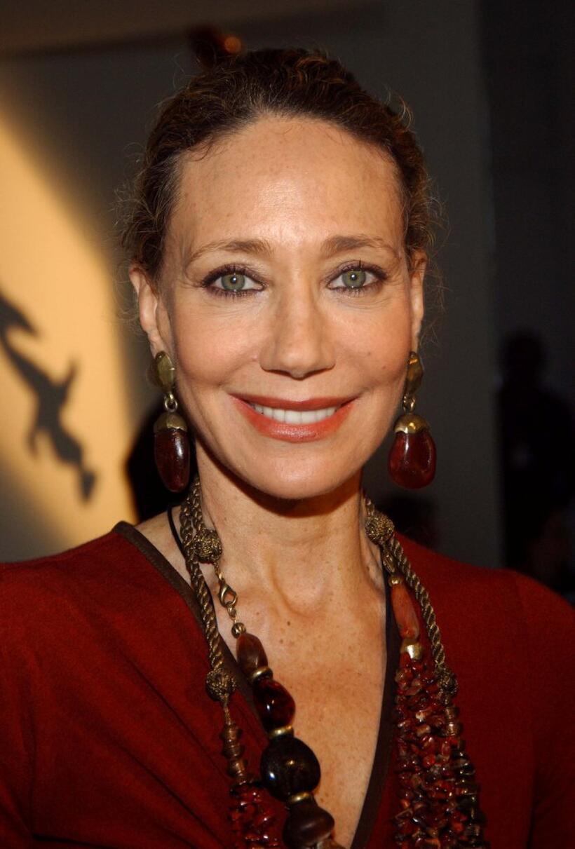 Marisa Berenson at the Donna Karan show during Olympus Fashion Week Spring 2005.