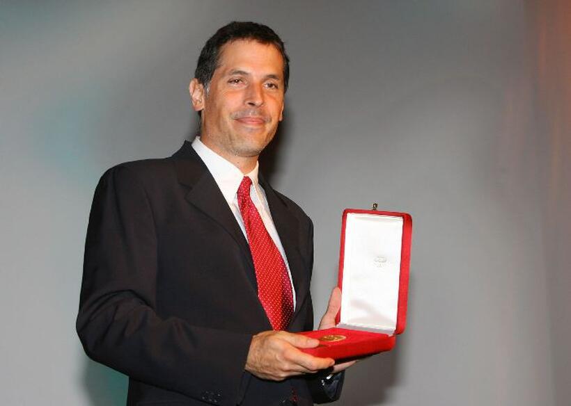 Rodrigo Prieto at the Leone d'Oro del 75th closing ceremony during the 64th Venice Film Festival.