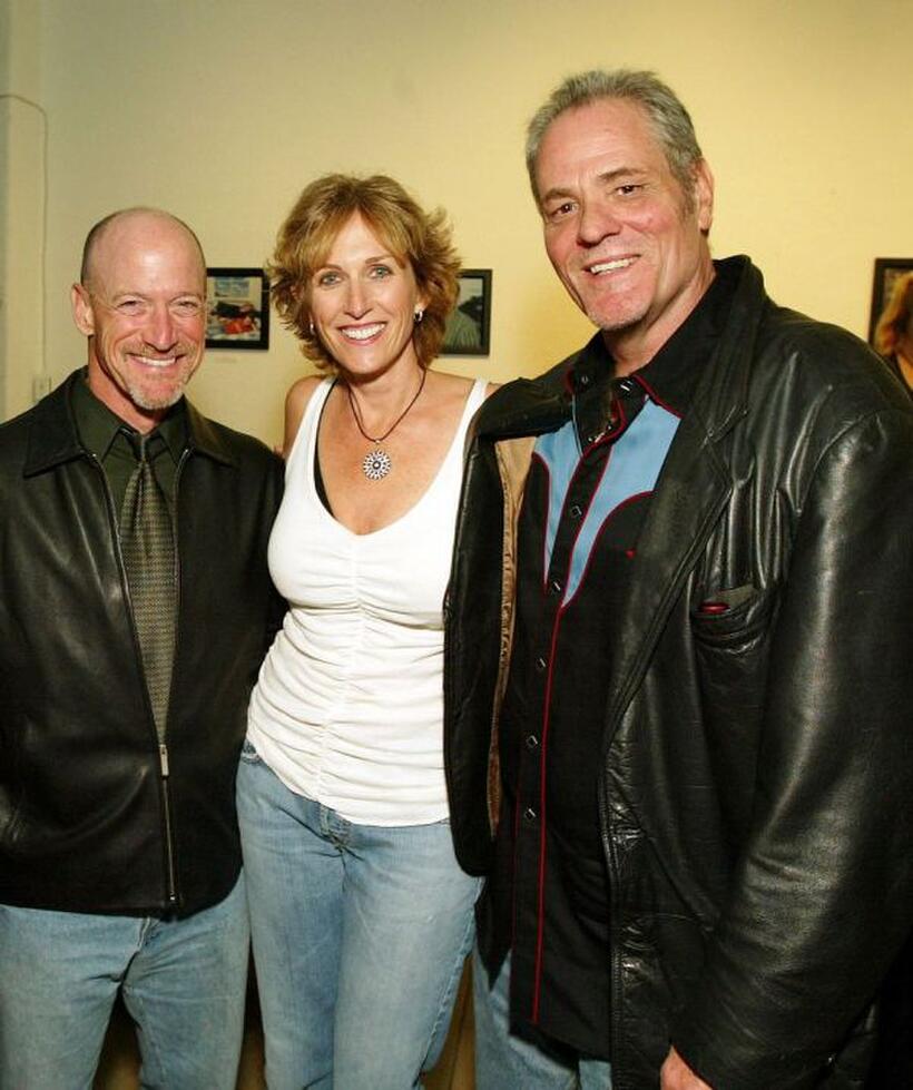 Joel Polis, Kathryn Graf and MC Gainey at the world premiere of "Surviving David."