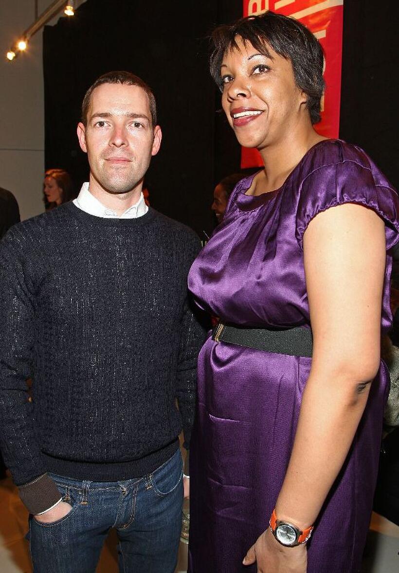 Mark Polish and Julie La'Bassiere at the 2009 Tribeca Film Festival.