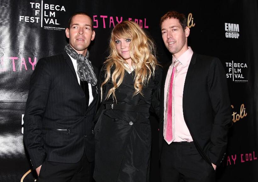 Michael Polish, Kimberley Gorden and Mark Polish at the after party of "Stay Cool" during the 2009 Tribeca Film Festival.