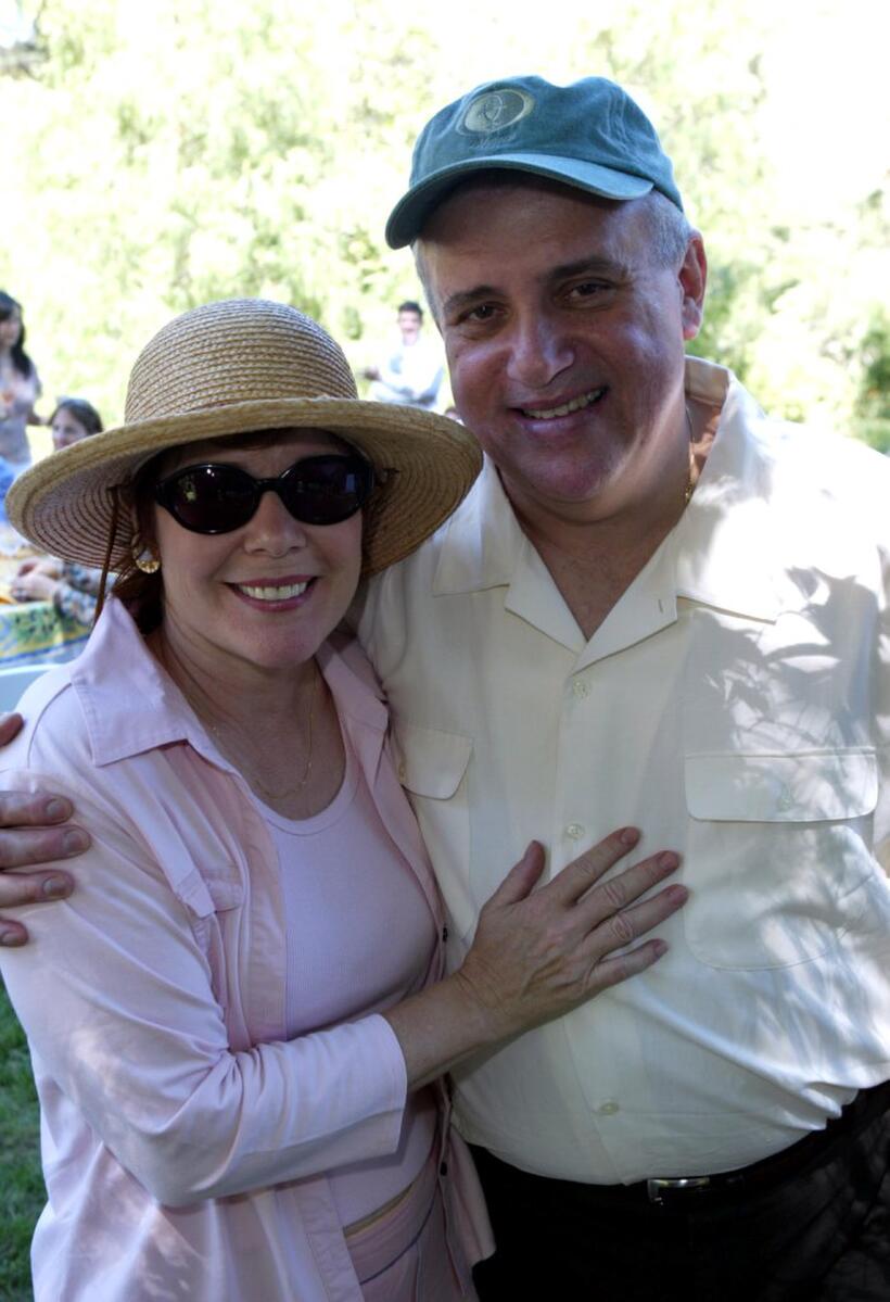 Esta Brook and husband Vic Polizos at the a fundraising event for the Los Angeles Museum.