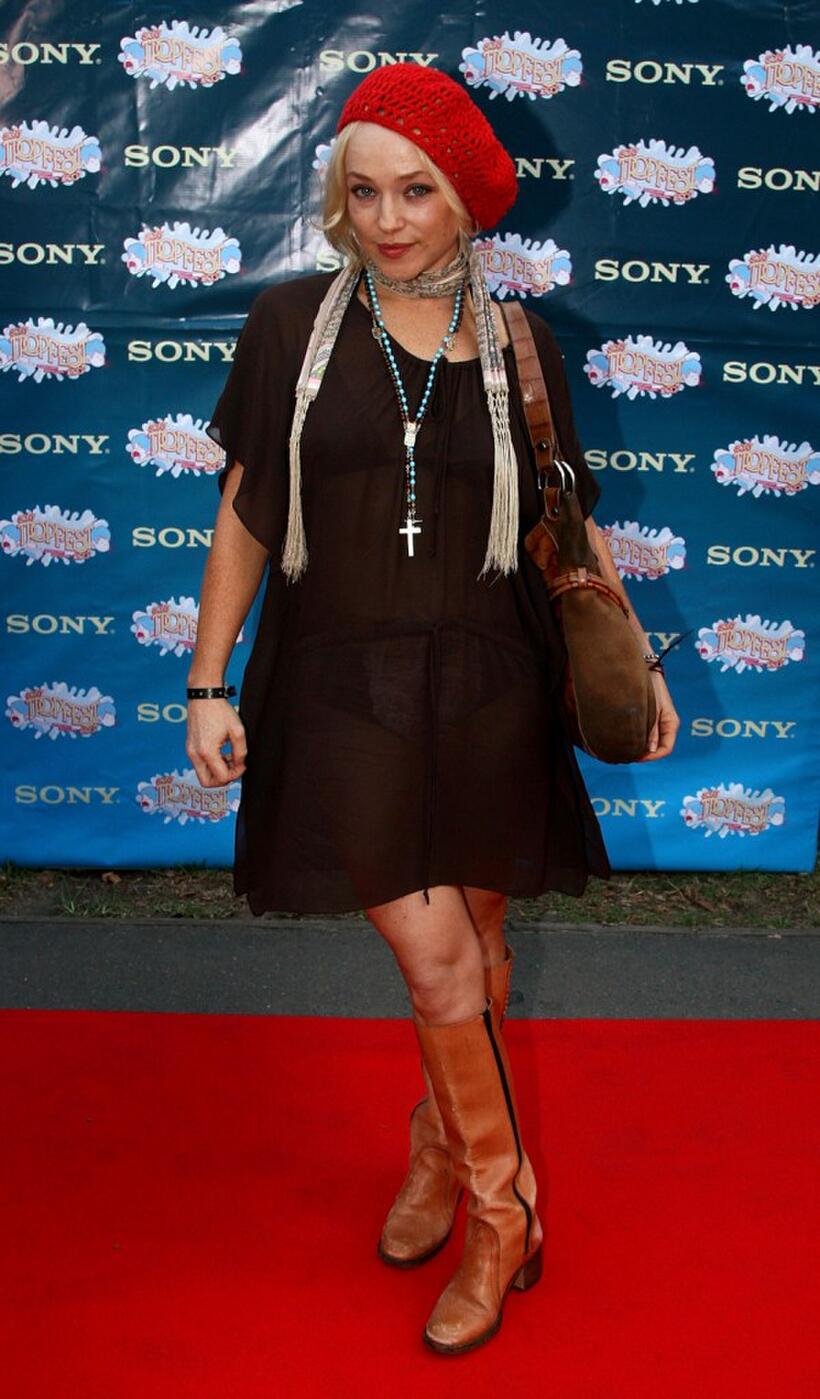 Susie Porter at the Sony Tropfest 2007 Short Film Festival.