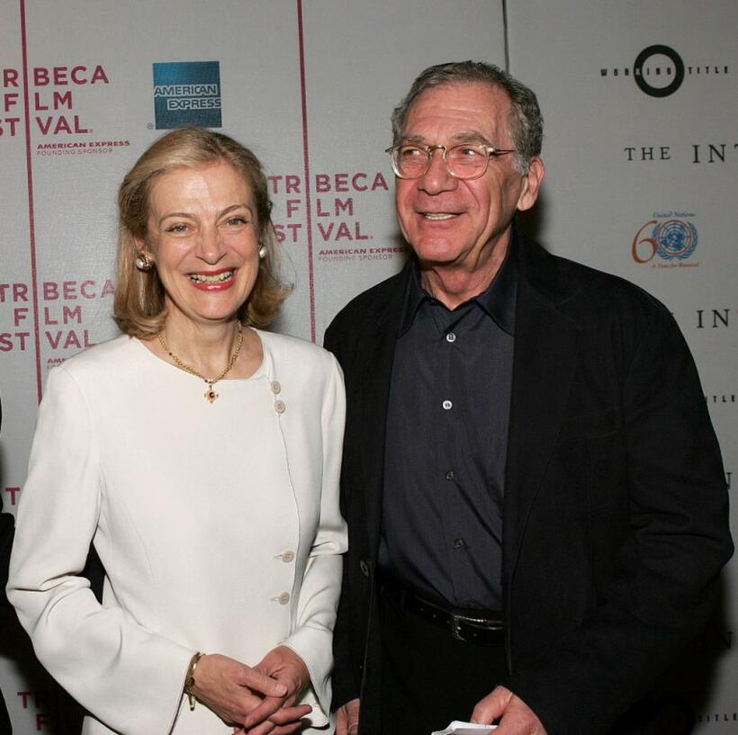 Sydney Pollack at the UK premiere of "The Interpreter".