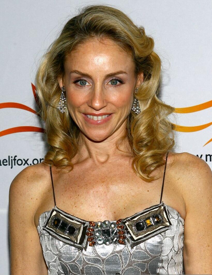 Tracy Pollan at the "A Funny Thing Happened On The Way To Cure Parkinson's" benefit gala for the Michael J. Fox Foundation for Parkinson's Research.