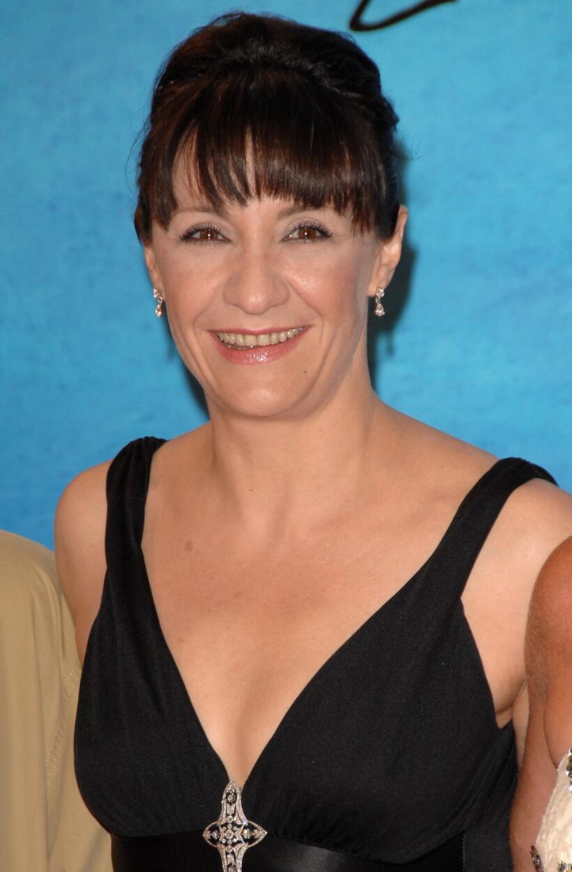 Blanca Portillo at the premiere of "Siete Mesas De Billar Frances" during the 55th San Sebastian International Film Festival.