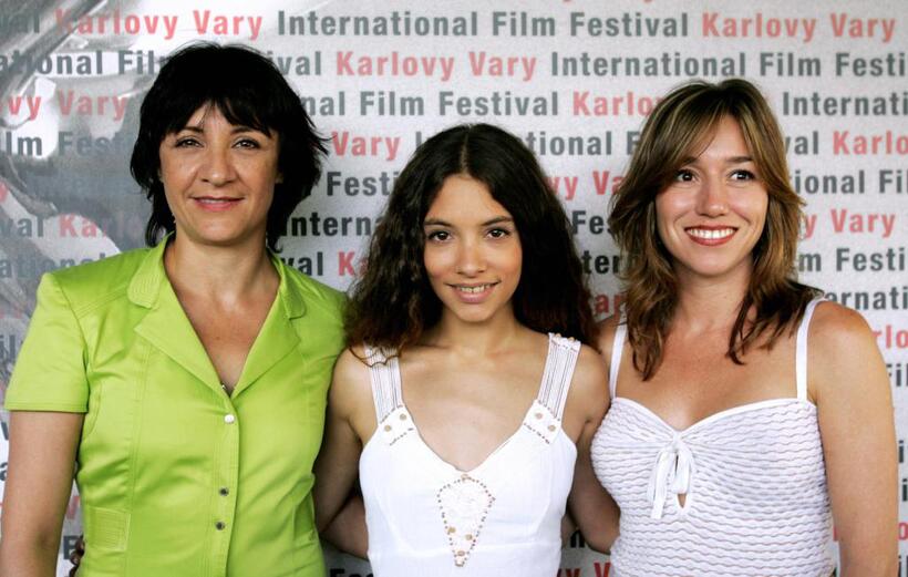 Blanca Portillo, Yohana Cobo and Lola Duenas at the 41st Karlovy Vary International Film Festival (KVIFF).