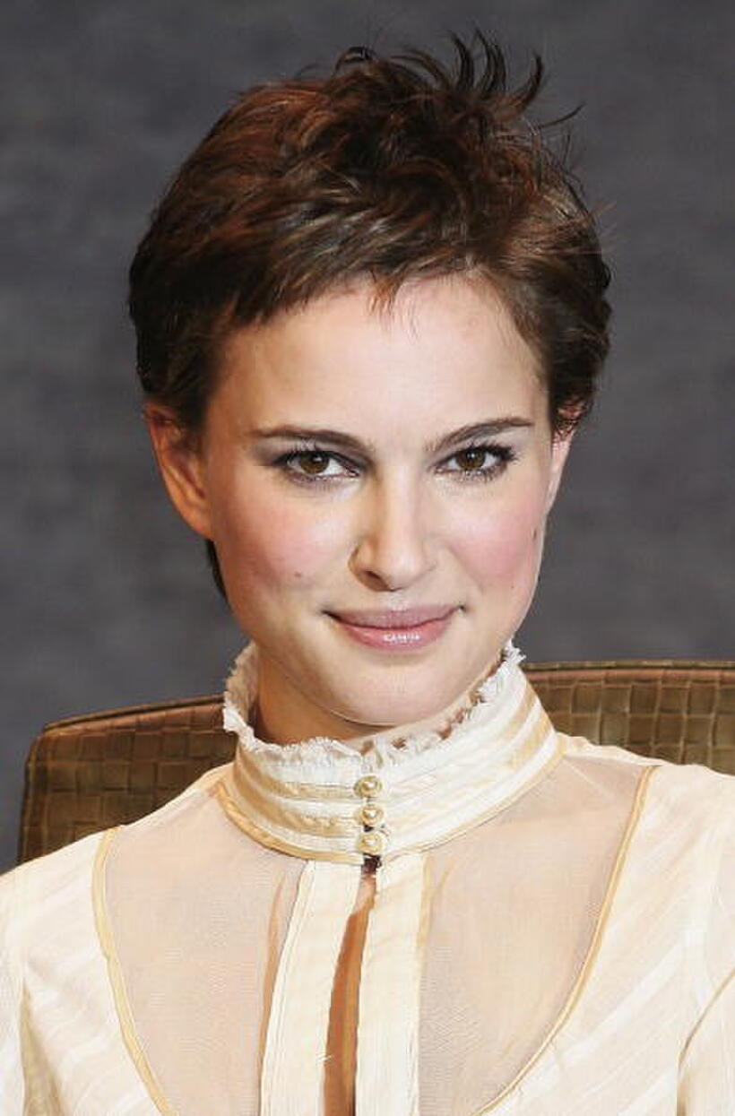 Natalie Portman at a photcall of “V For Vendetta” in Tokyo, Japan.