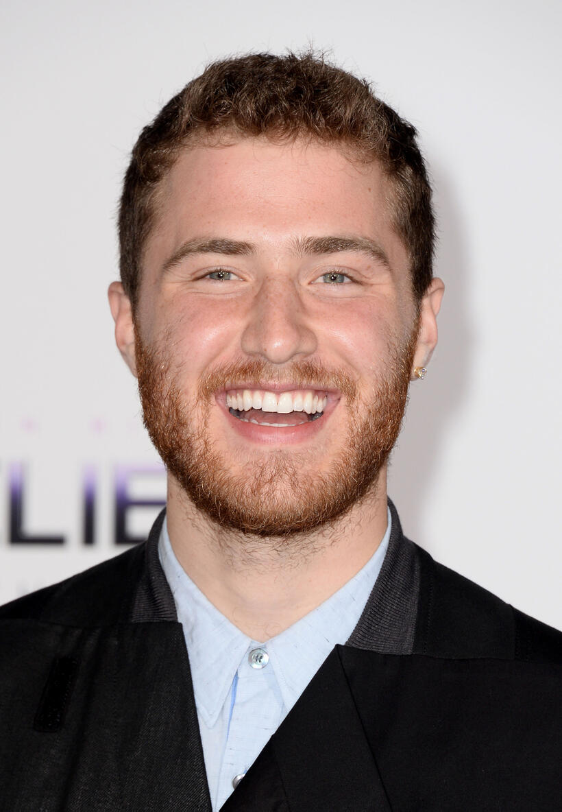 Mike Posner at the World premiere of "Justin Bieber's Believe."