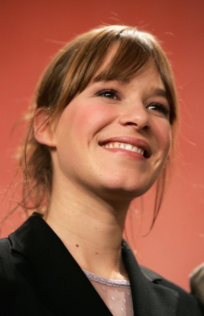 Franka Potente at the press conference for "The Elementary Particles".