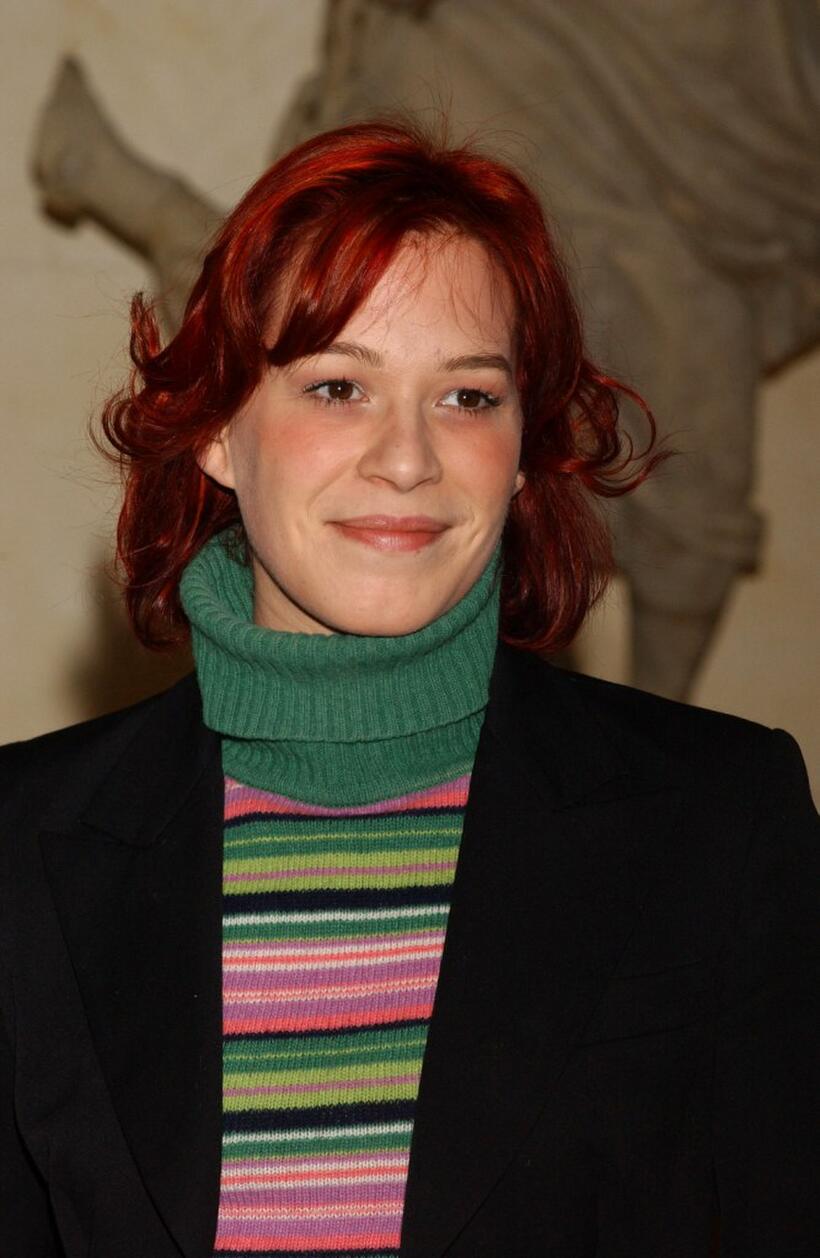 Franka Potente at the photocall for "Creep".