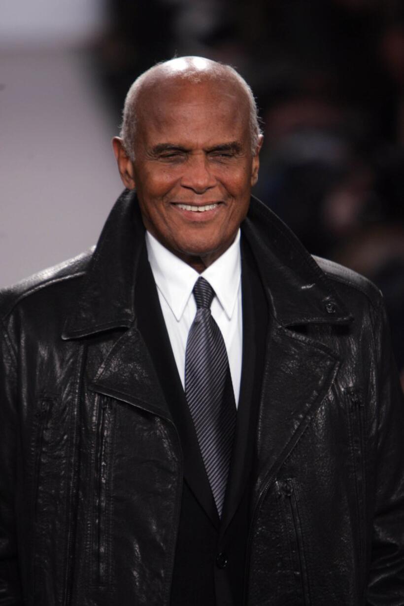 Harry Belafonte at the Kenneth Cole Fall 2005 show during Olympus Fashion Week.