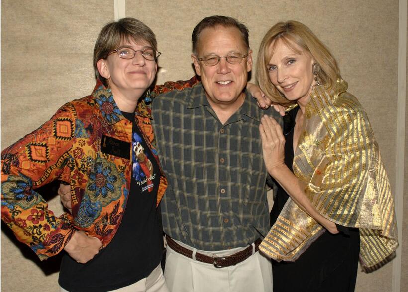 Karen Prell, Dave Goelz and Cheryl Gates McFadden at the special 20th anniversary screening of "Labyrinth."
