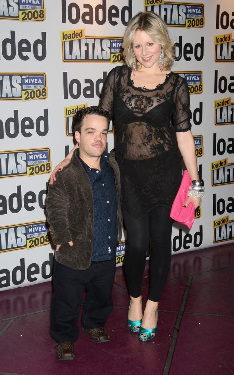 Jordan Prentice and Abi Titmuss at the LAFTAS at Cuckoo Club.
