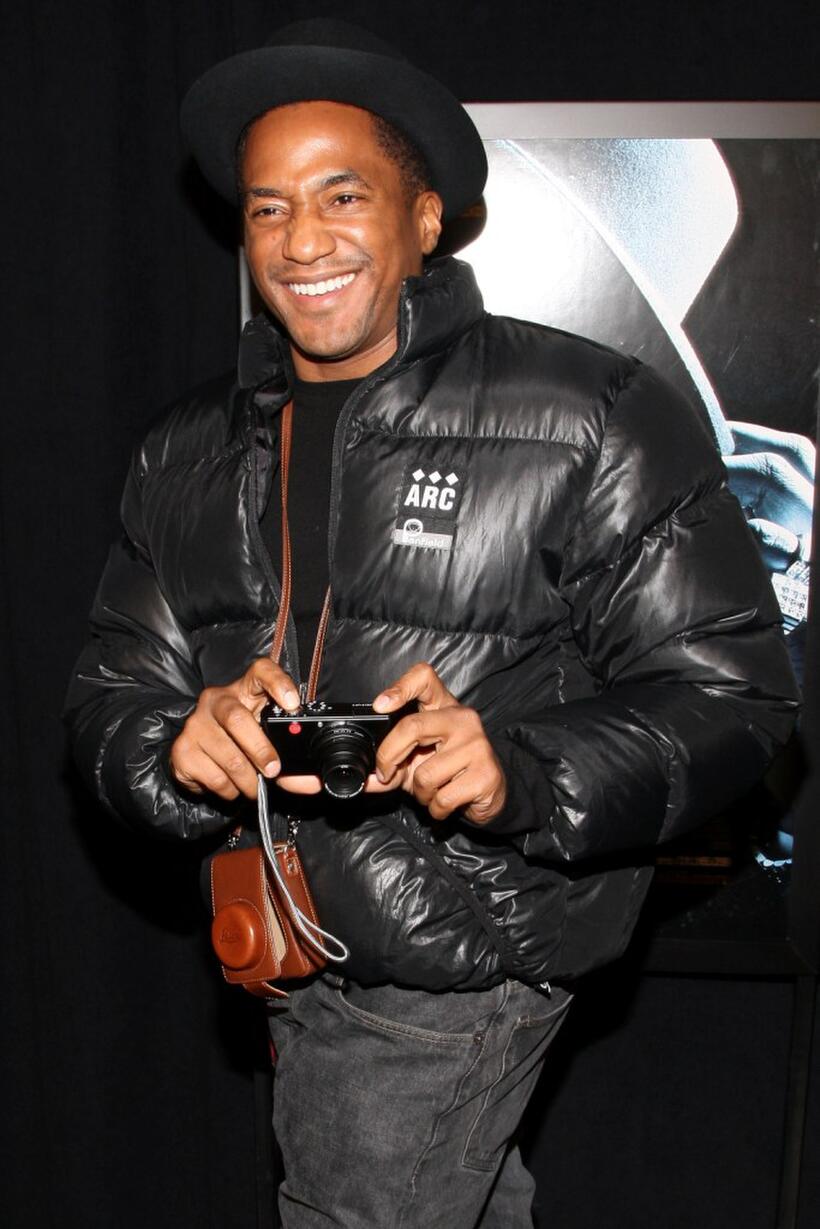 Q-Tip at the premiere of "Notorious."