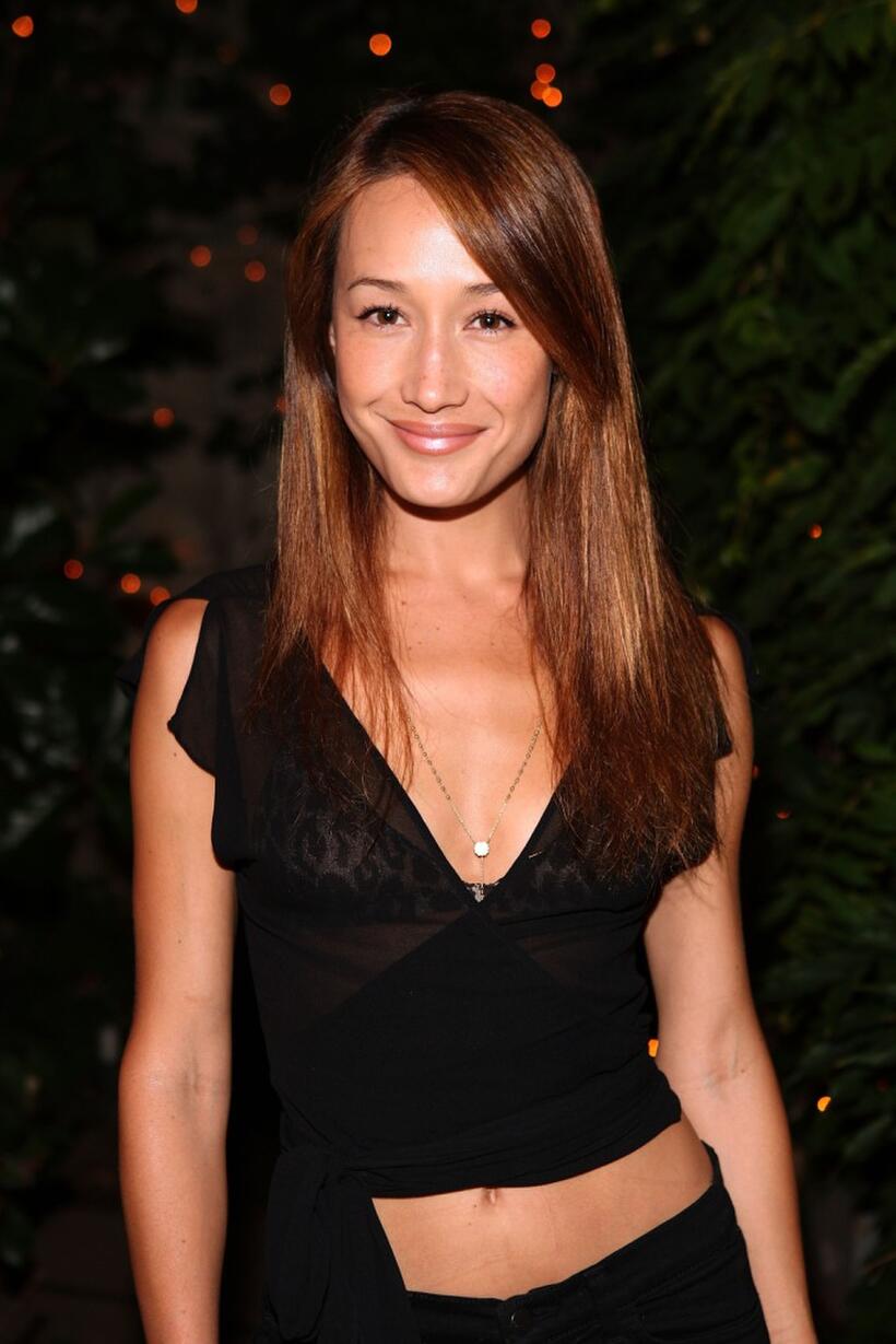 Maggie Q at the Much Love's BOW WOW WOW Animal Rescue Benefit.