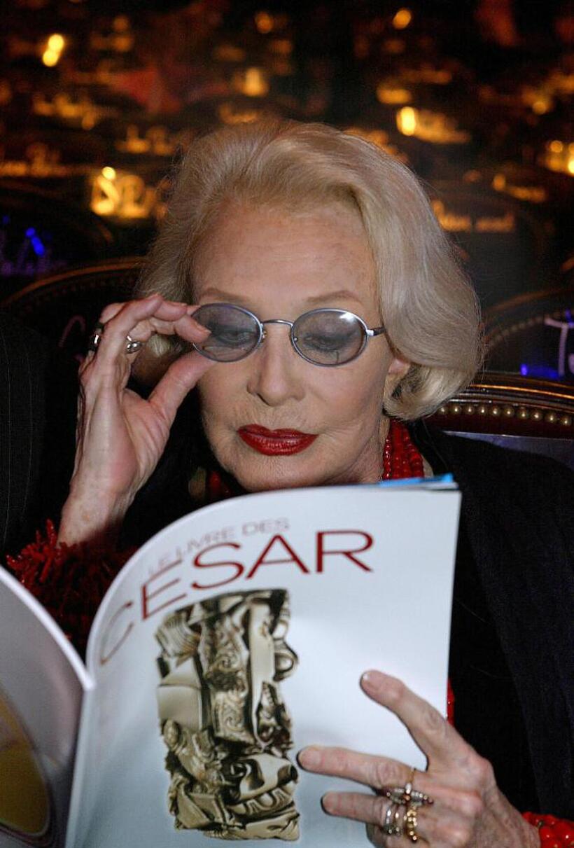 Micheline Presle at the 29th Nuit des Cesars.