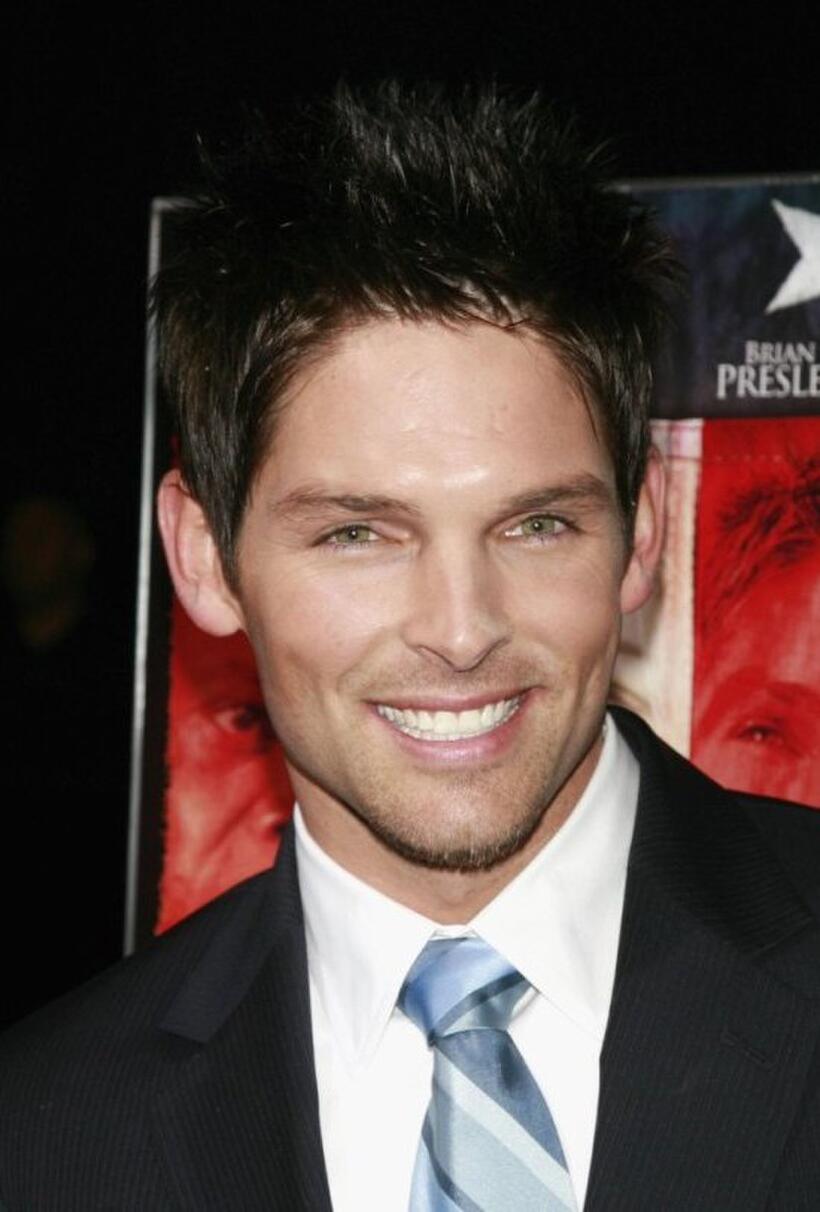 Brian Presley at the World premiere of "Home of the Brave."