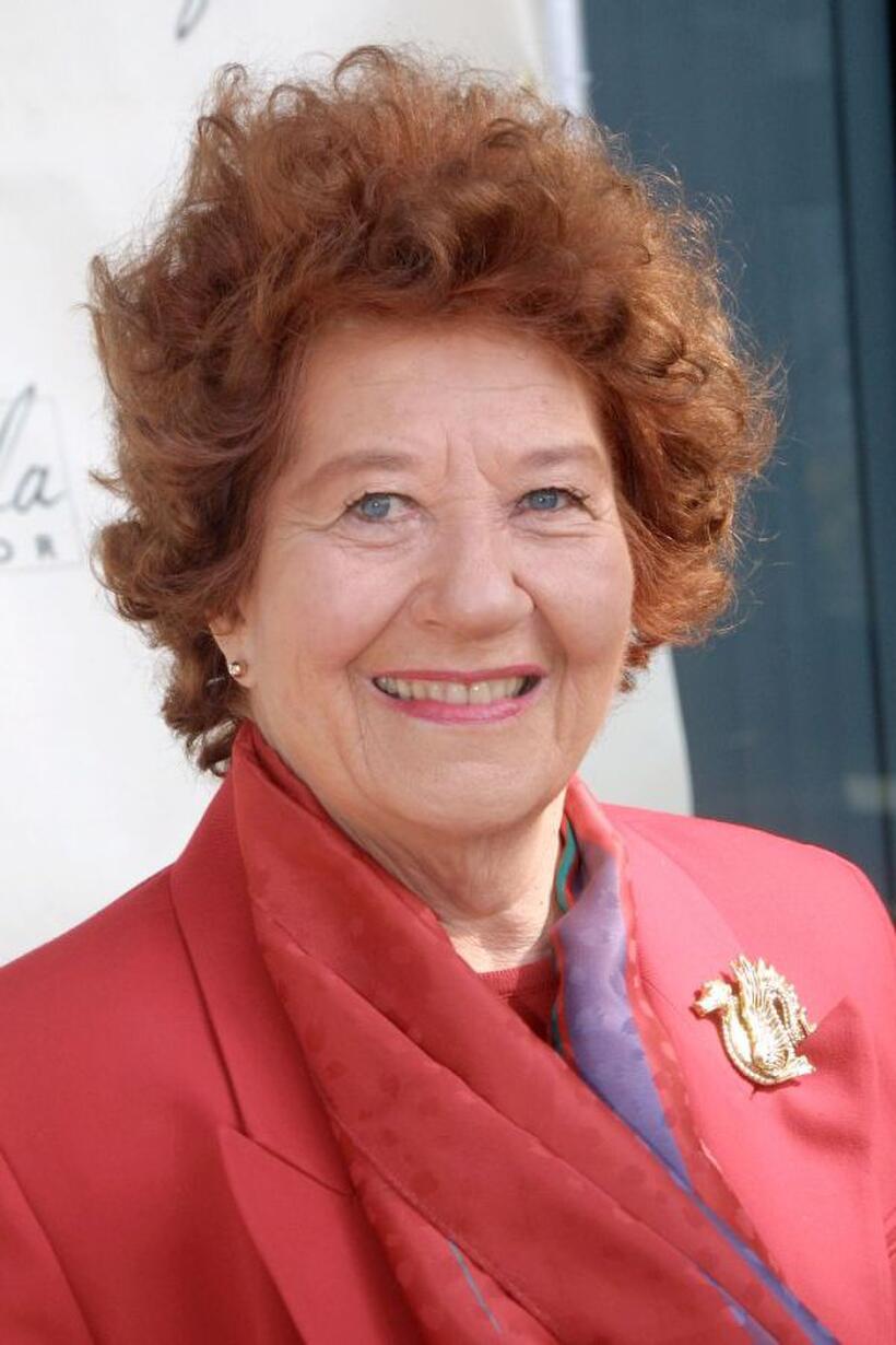 Charlotte Rae at the 2001 Tony Awards party.