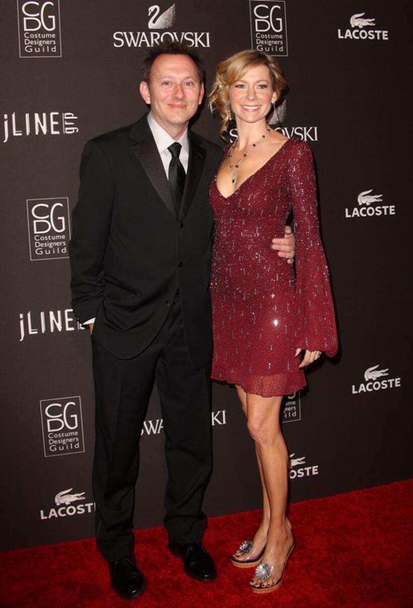 Michael Emerson and Carrie Preston at the 12th Annual Costume Designers Guild Awards.