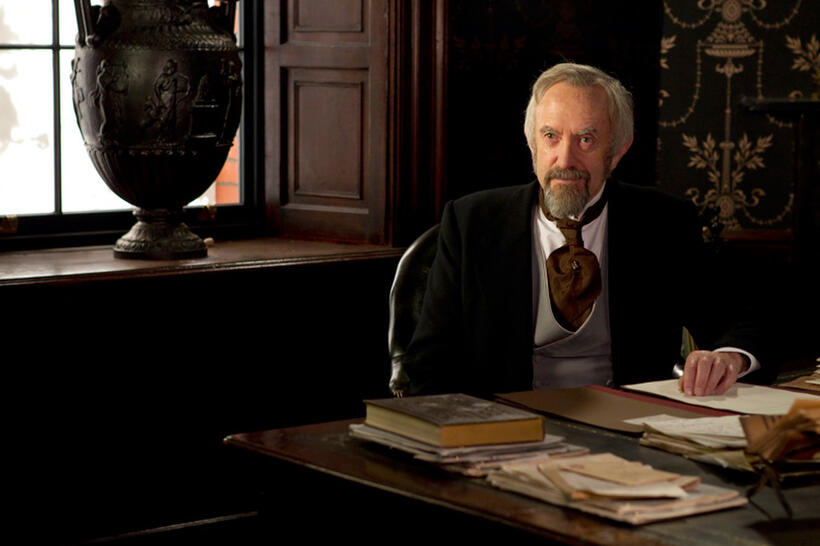 Jonathan Pryce as Dr. Robert Dalrymple in "Hysteria."