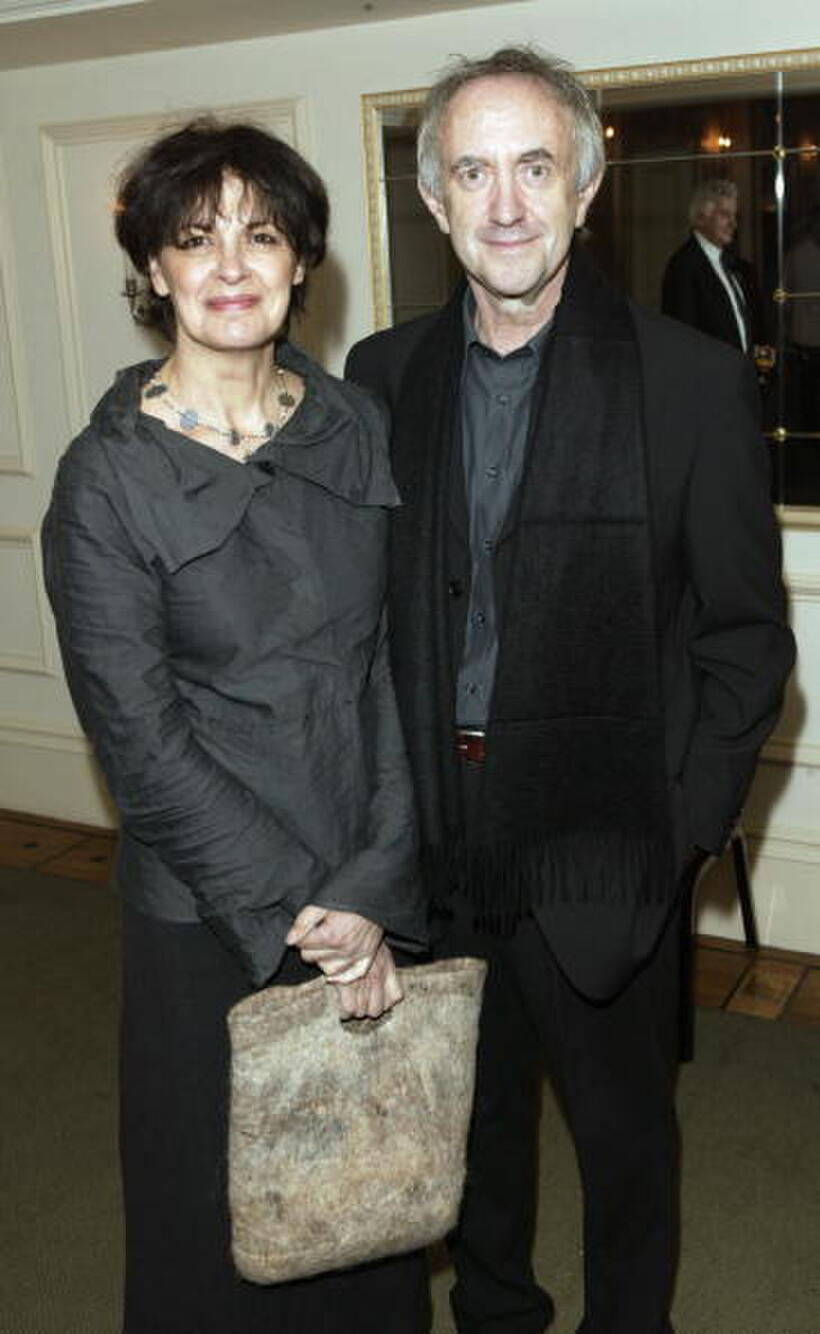 Jonathan Pryce and his wife Kate Fahey at the Evening Standard Theatre Awards.