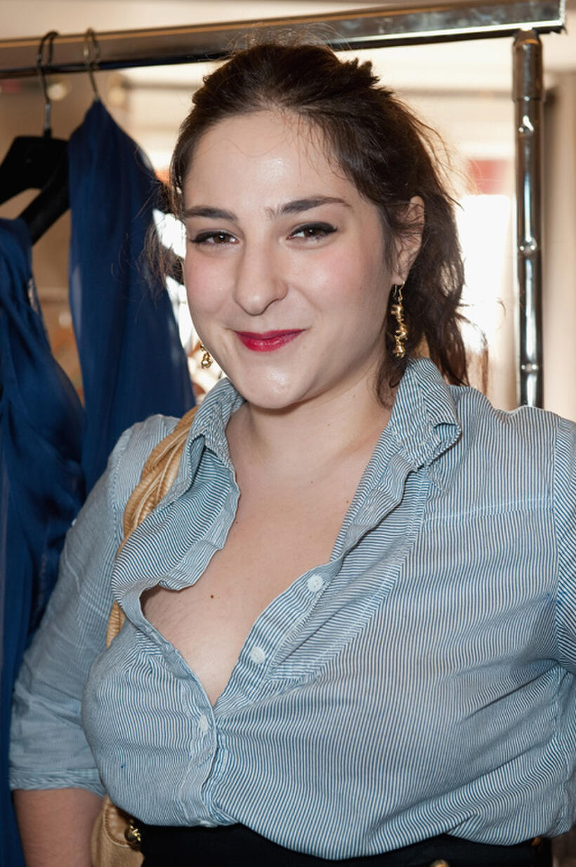 Marilou Berry at the "Espace Glamour Chic" Cesars Gift Lounge in Paris.