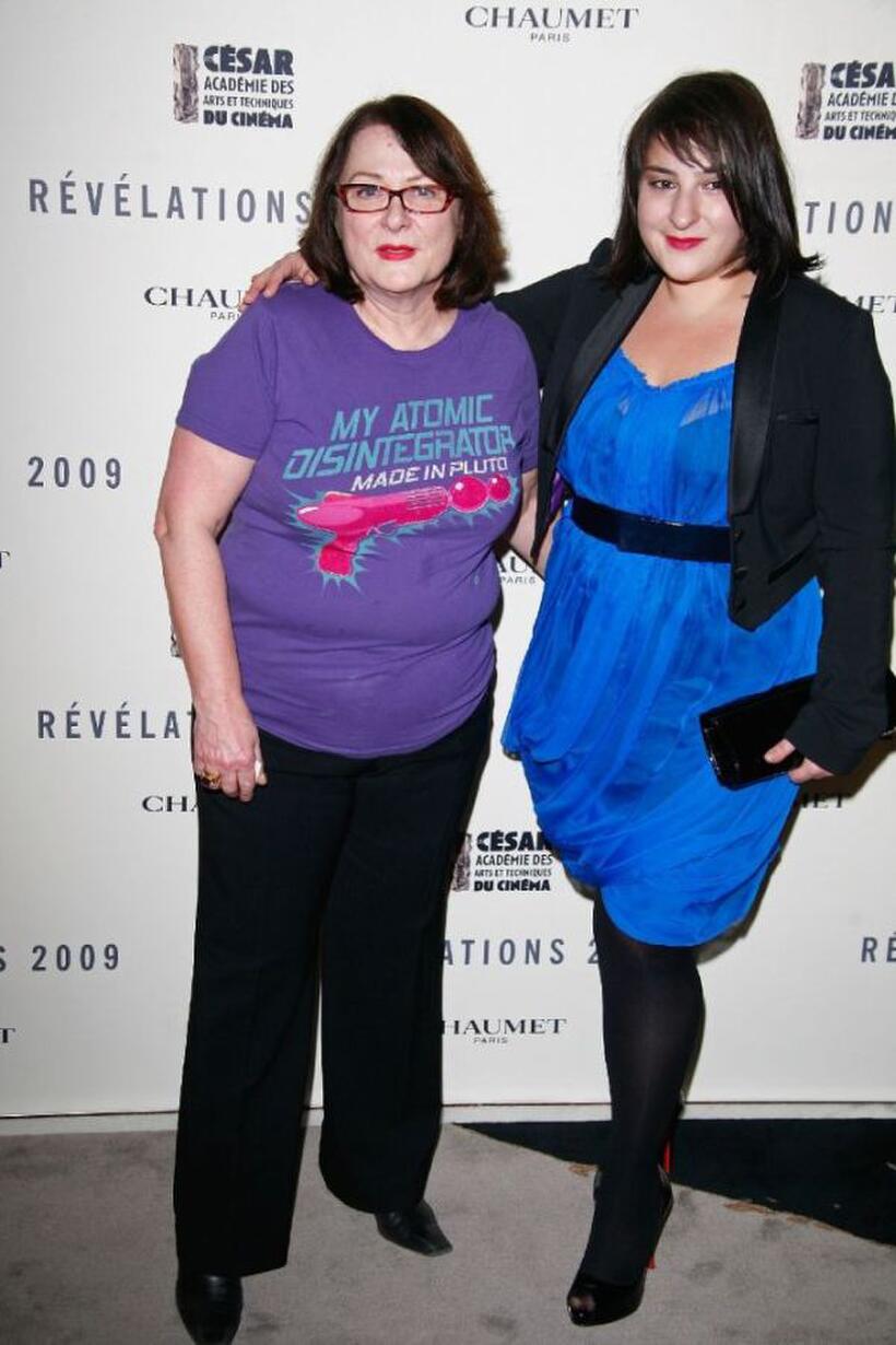 Josiane Balasko and Marilou Berry at the Chaumet's Cocktail party and dinner for Cesar's Revelations 2009.