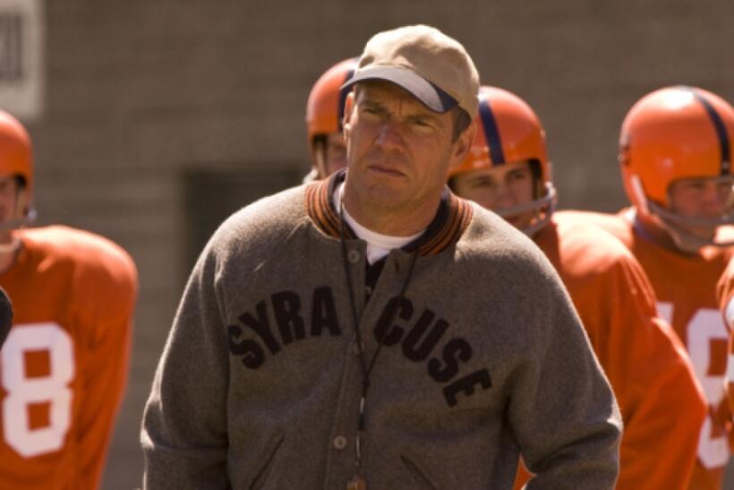 Dennis Quaid as Ben Schwartzwalder in "The Express."