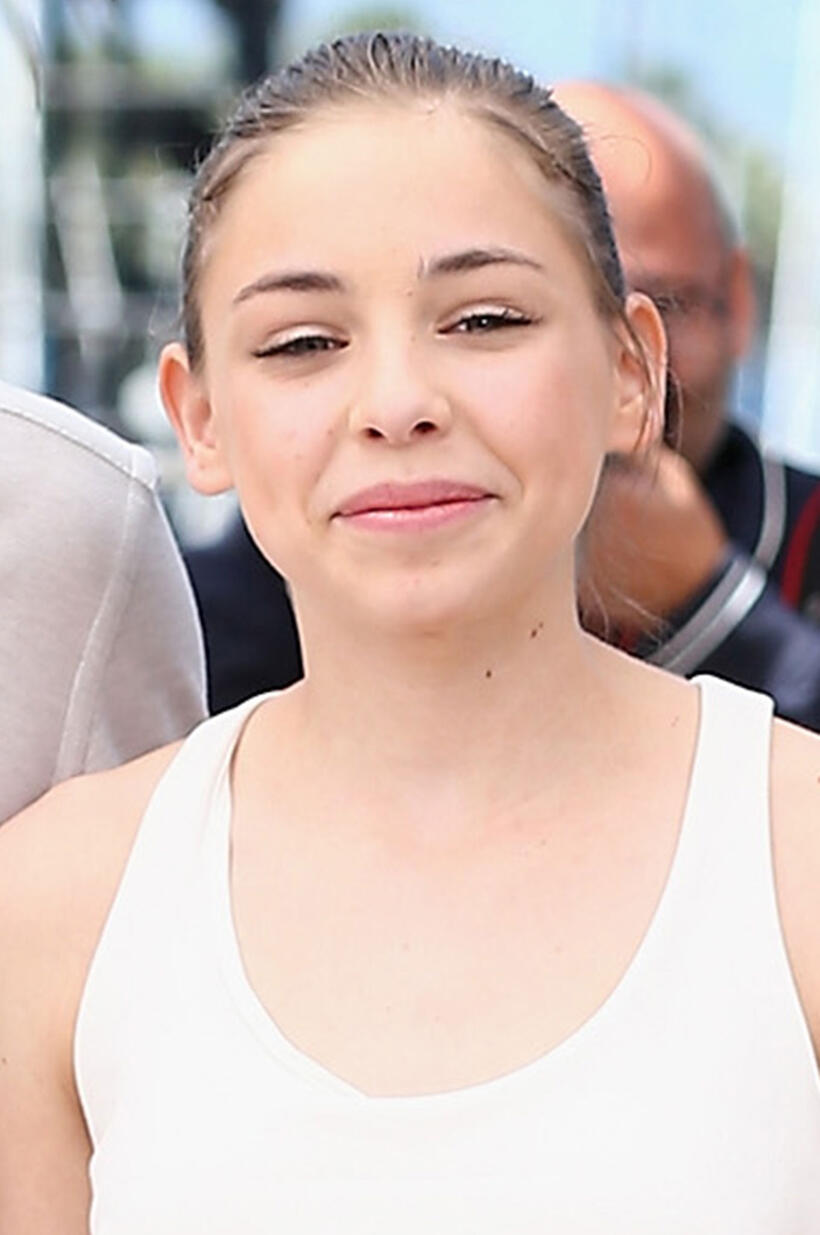 Zsofia Psotta at the Cannes Film Festival for "White God."