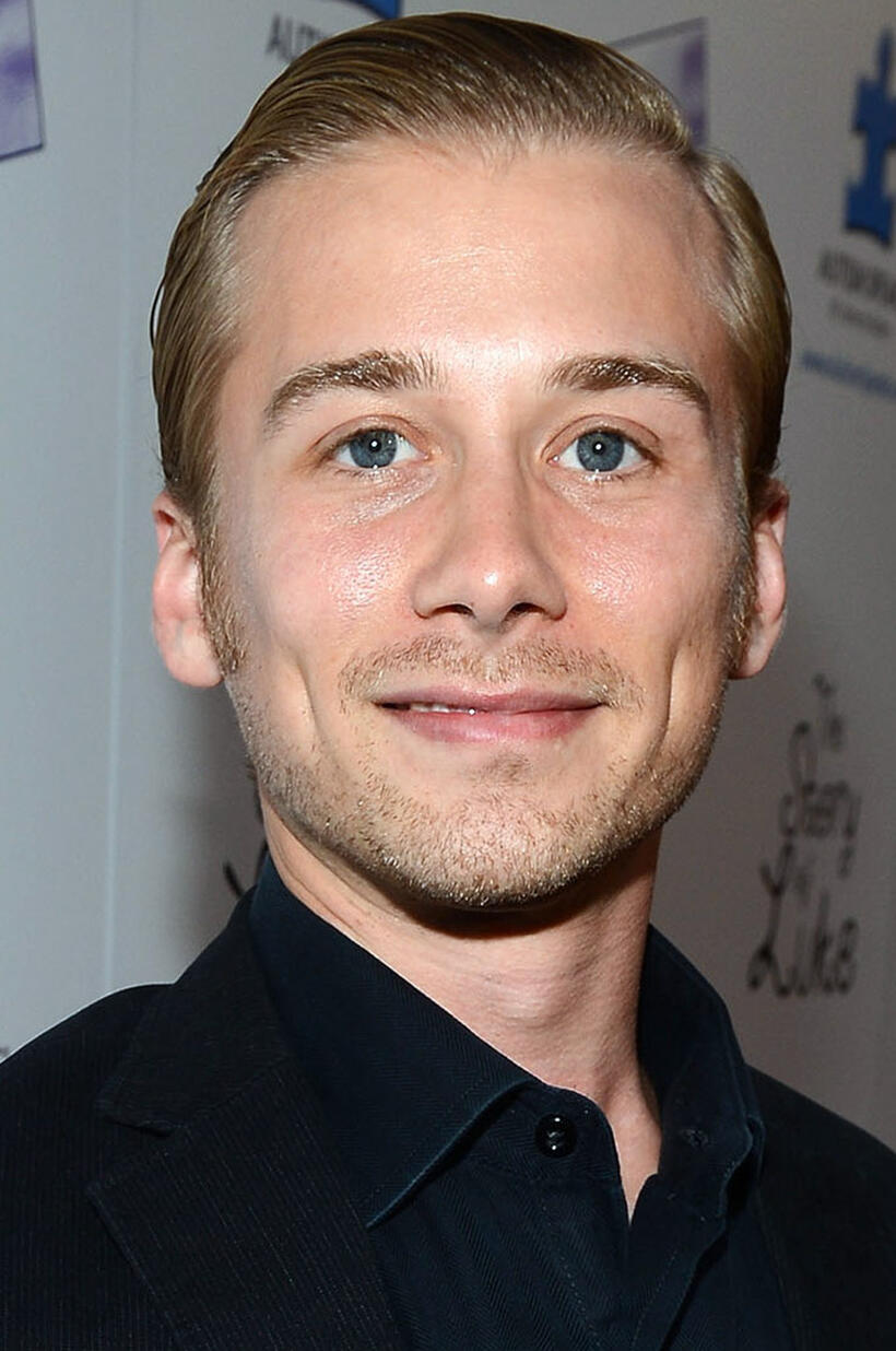 Lou Taylor Pucci at the "The Story Of Luke" American premiere in Beverly Hills, California.