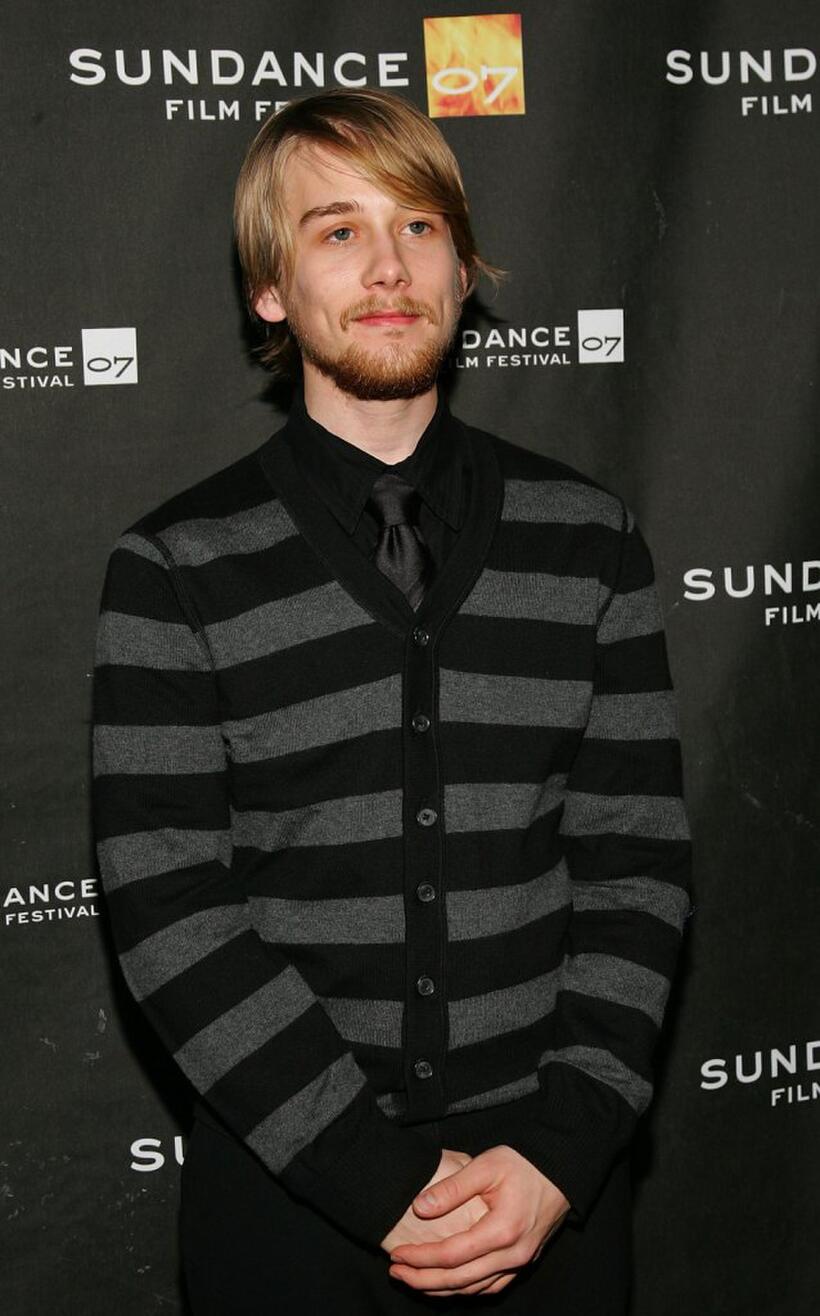 Lou Taylor Pucci at the premiere of "The Go-Getter" during the 2007 Sundance Film Festival.