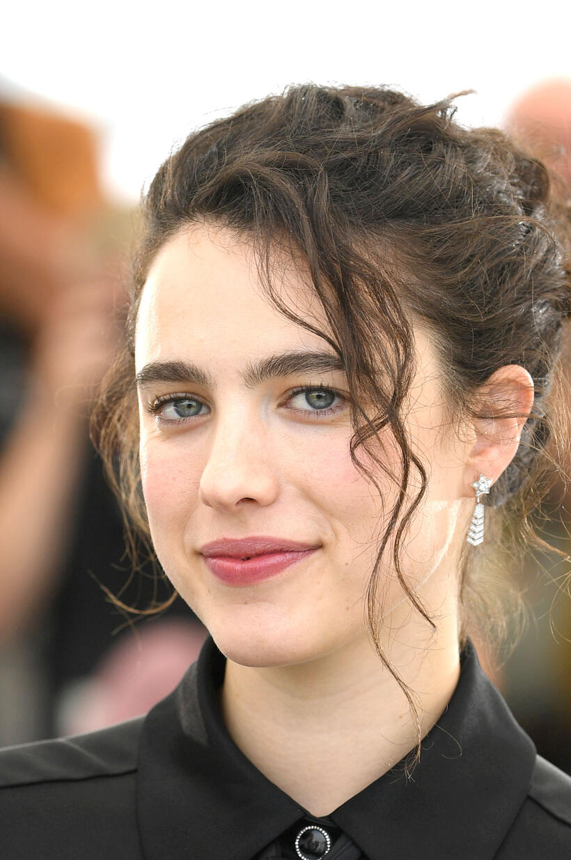 Margaret Qualley at the photocall for 'Stars At Noon" during the 75th annual Cannes Film Festival.